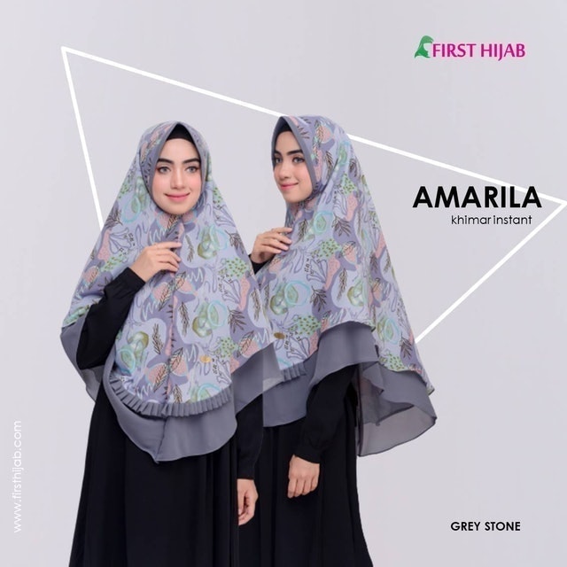 First Hijab Amarila Khimar Instan 1